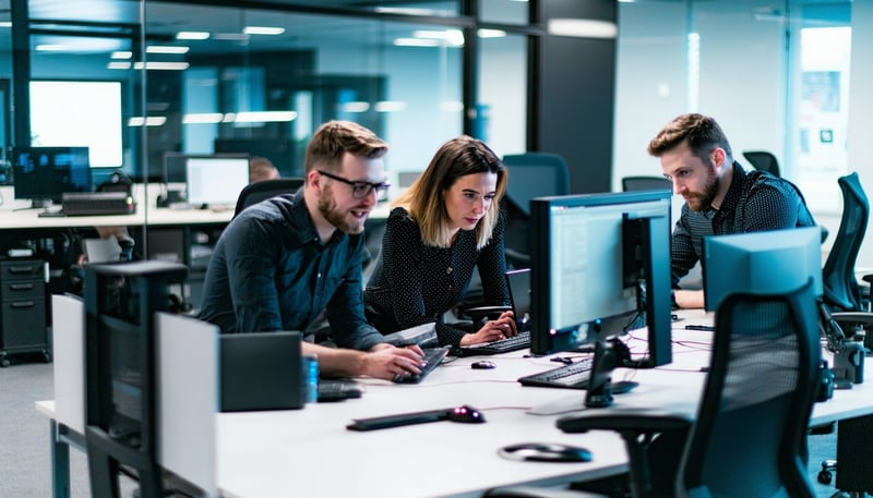 Professional IT specialists providing technology support for businesses Professional IT specialists providing technology support for businesses